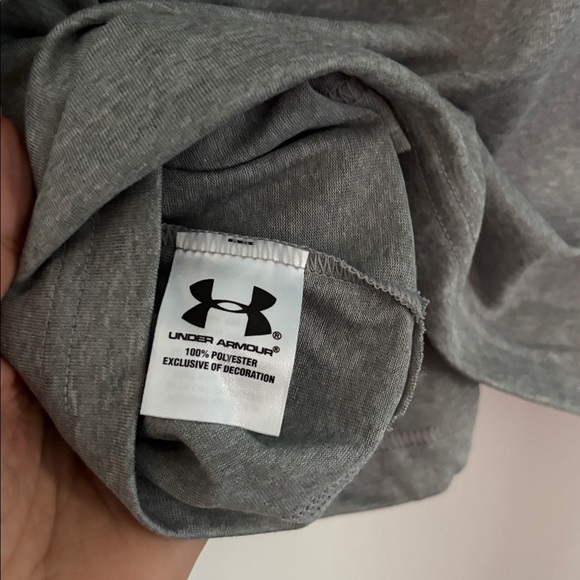LG Gray Women's U.S. Navy Tee Under Armour - Picture 5 of 5